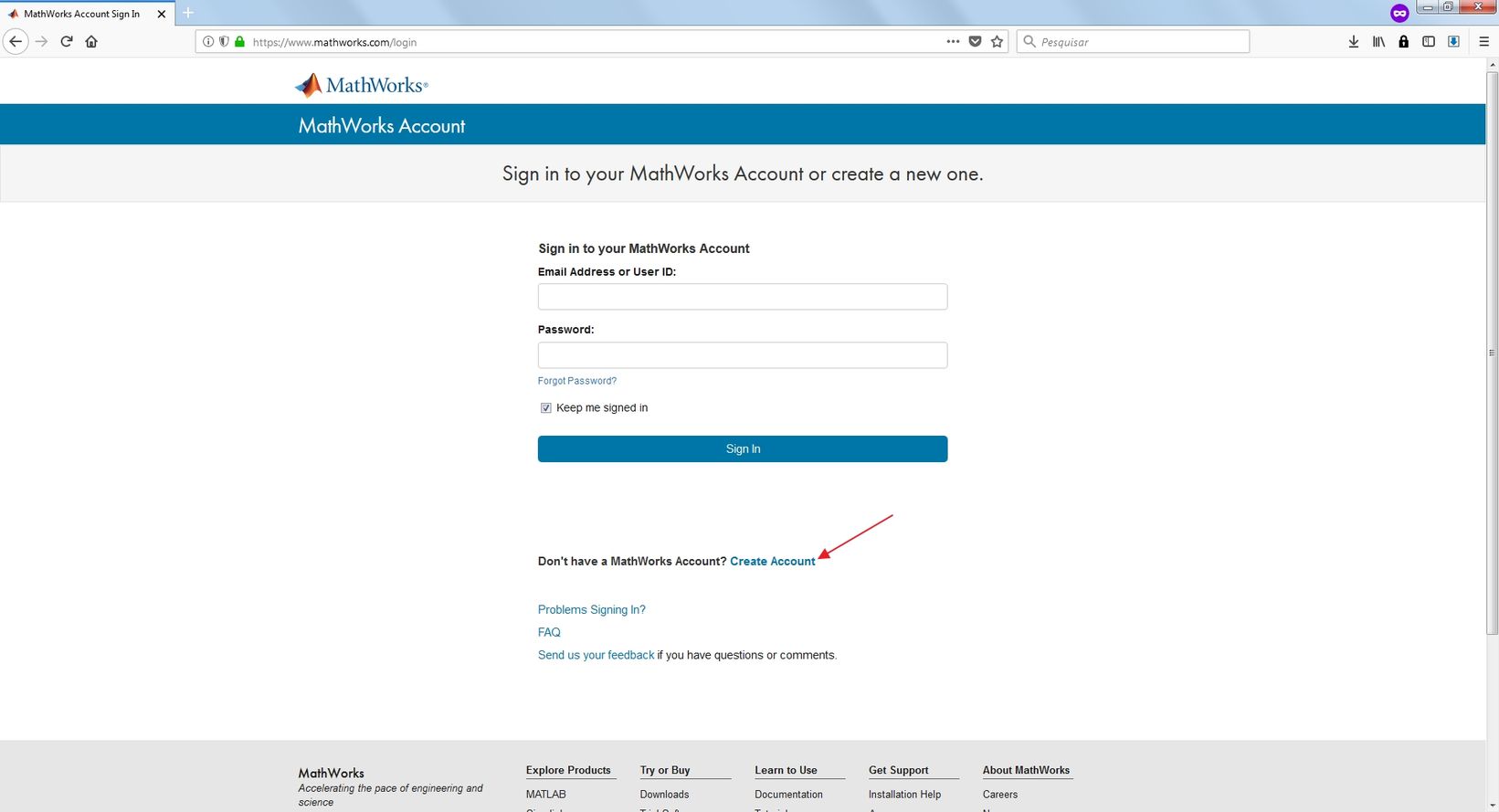 ITA:Instalação do Matlab - Versão Acadêmica - Licença Individual - WikiTI